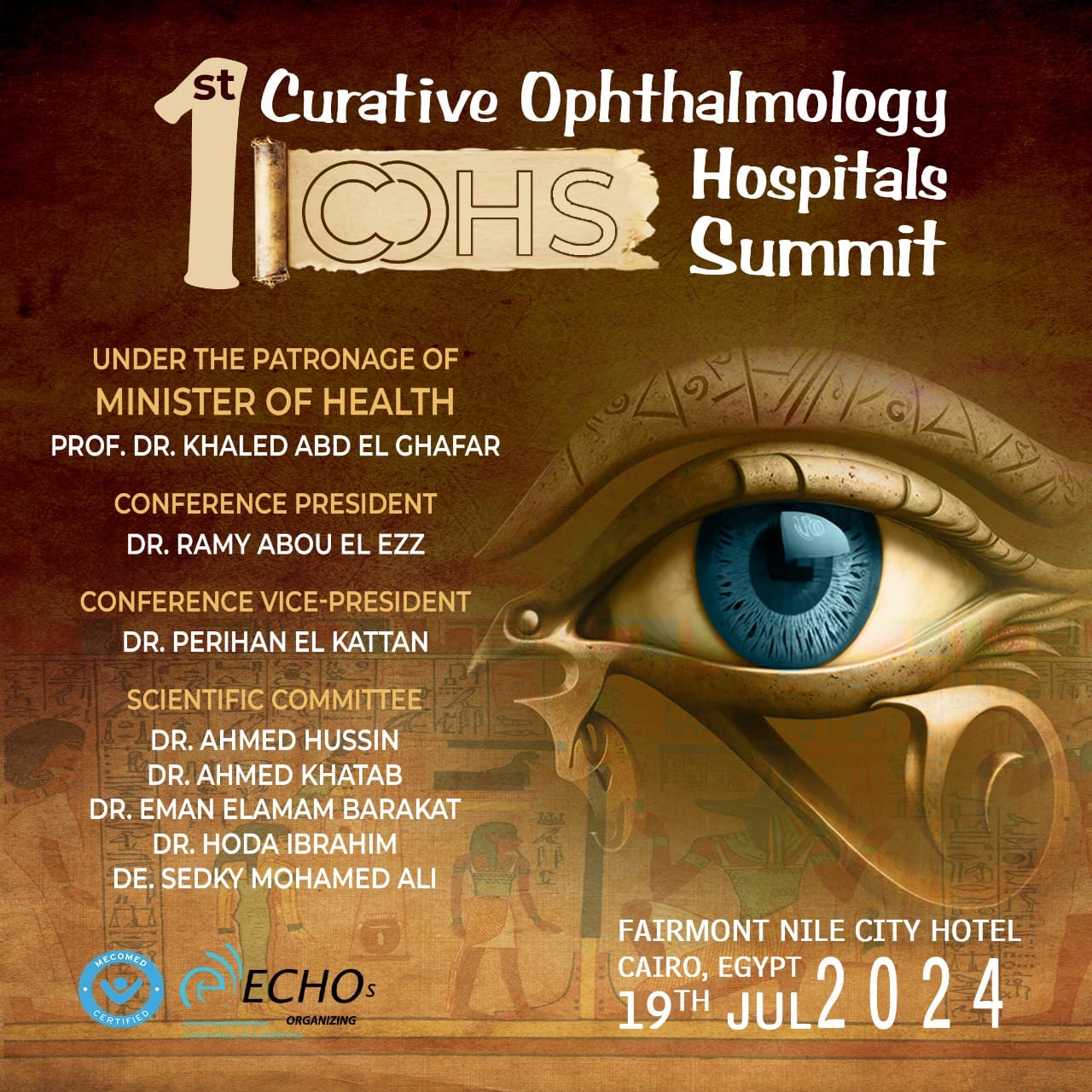 1st CURATIVE OPHTHALMOLOGY HOSPITALS SUMMIT (COHS)