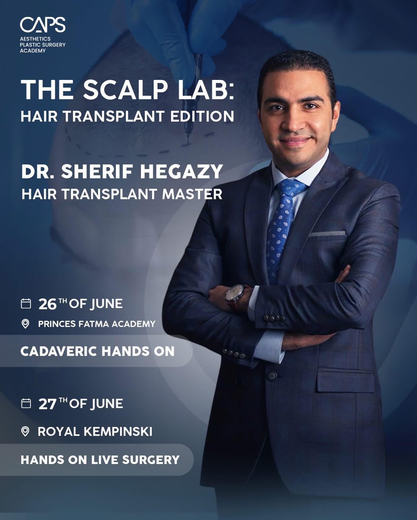 𝐓𝐡𝐞 𝐒𝐜𝐚𝐥𝐩 𝐋𝐚𝐛: 𝐇𝐚𝐢𝐫 𝐓𝐫𝐚𝐧𝐬𝐩𝐥𝐚𝐧𝐭 𝐄𝐝𝐢𝐭𝐢𝐨𝐧 Course (CAPS)